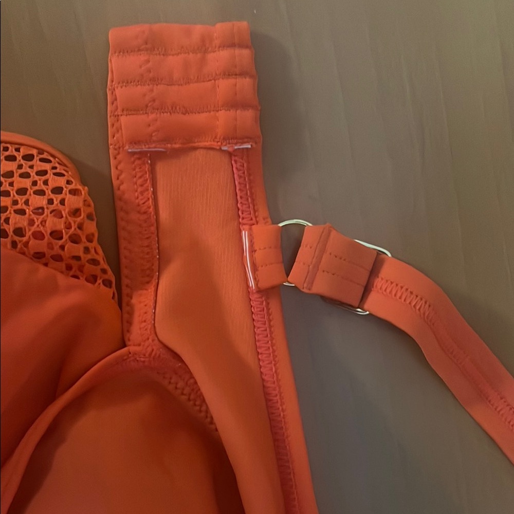 Adore Me Coralin Orange Swimsuit - Picture 9 of 16